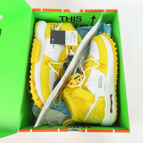 未使用】Off-White×NIKE/オフホワイト×ナイキ Air Force 1 Mid