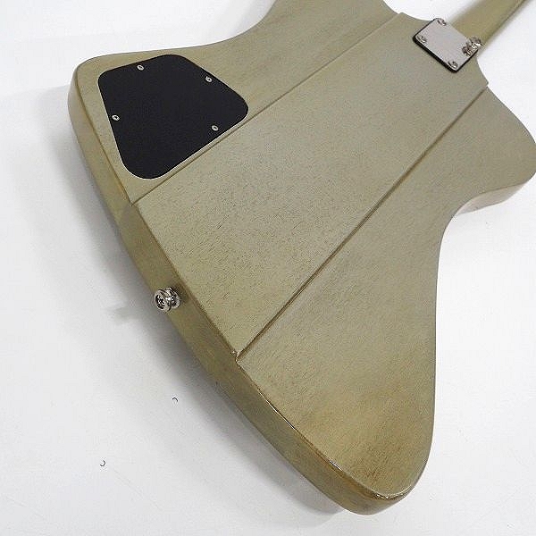実際に弊社で買取させて頂いた★Epiphone/エピフォン Custom Shop Limited Edition Thunderbird IV TV Silver/サンダーバード 4弦エレキベースの画像 7枚目