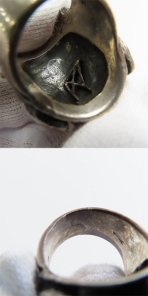 実際に弊社で買取させて頂いたCRAZY PIG/クレイジーピッグ シルバーブルドッグ リング/18-18.5号の画像 7枚目