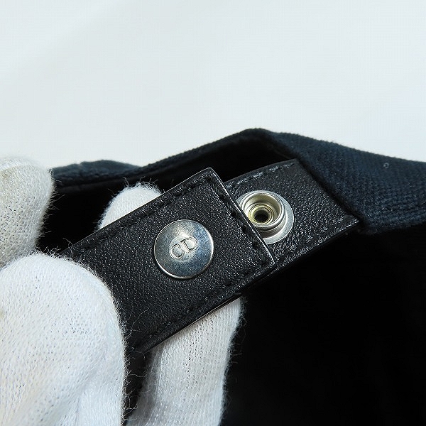 実際に弊社で買取させて頂いたDior Homme/ディオールオム ロゴエンブロイダリーベースボールキャップ 933C902D4511/Lの画像 8枚目