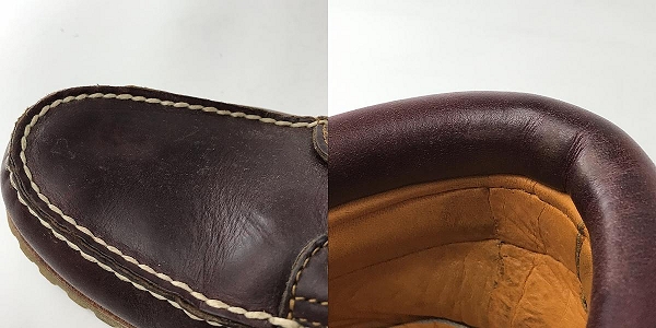 実際に弊社で買取させて頂いたTimberland/ティンバーランド レザー デッキシューズ 50009 8.5の画像 7枚目