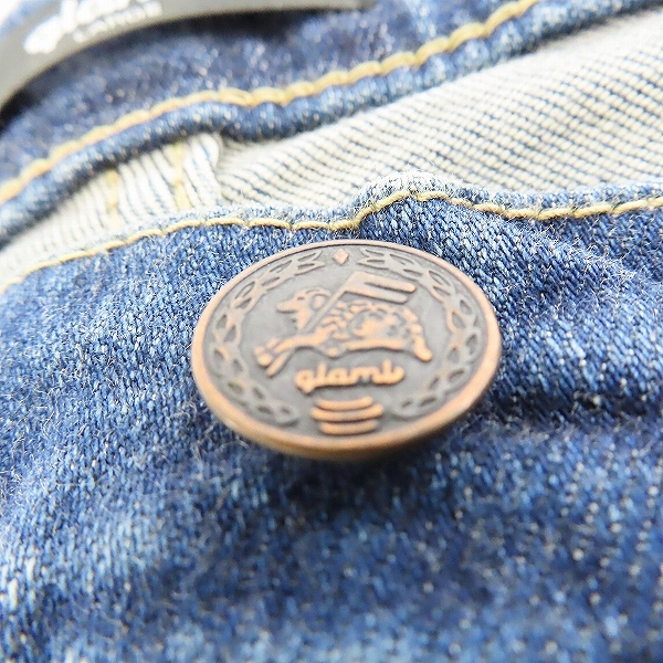 実際に弊社で買取させて頂いたglamb/グラム リペア加工 デニムパンツ /Lの画像 7枚目