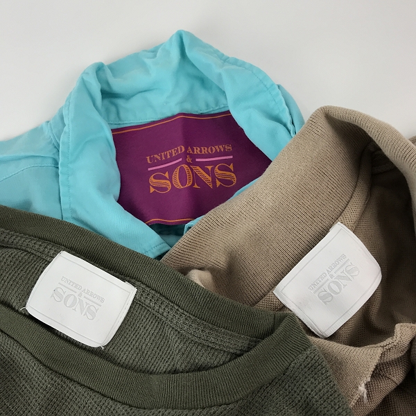 実際に弊社で買取させて頂いた【おまとめ】UNITED ARROWS &SONS/ユナイテッドアローズアンドサンズ シャツ カットソーの画像 1枚目