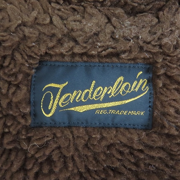 実際に弊社で買取させて頂いたTENDERLOIN/テンダーロイン SADDLE SUADE JKT サドルスエードジャケット /XSの画像 2枚目