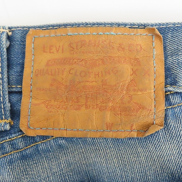 実際に弊社で買取させて頂いたLevi's/リーバイス 501XX 66復刻 リジッドデニム 66501/34の画像 4枚目