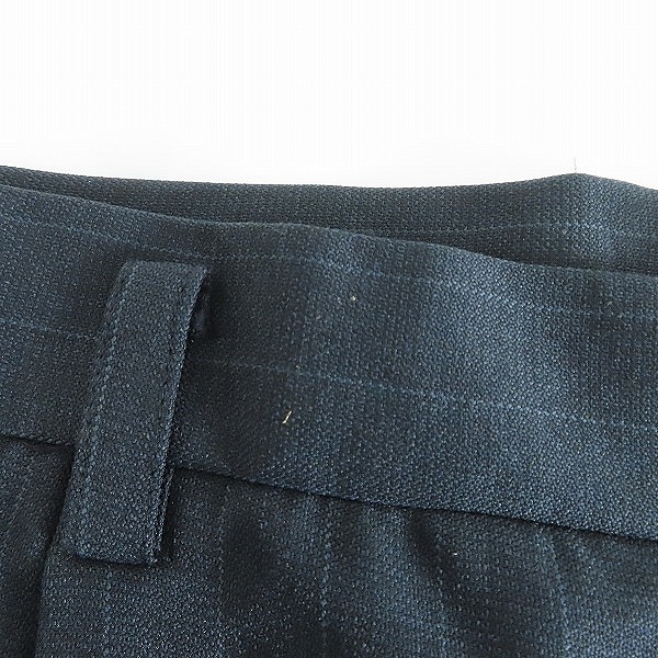 実際に弊社で買取させて頂いたGIORGIO ARMANI LE COLLEZIONI/ジョルジオアルマーニ 3B セットアップ スーツ ストライプ/ ダークグレー系  50/32の画像 7枚目
