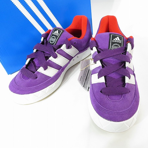 実際に弊社で買取させて頂いた【未使用】atmos×adidas/アトモス×アディダス Adimatic Glory Purple スニーカー GV6712/26.5