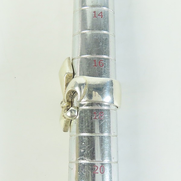 実際に弊社で買取させて頂いたCRAZY PIG/クレイジーピッグ ヘビー フレアデリス リング/指輪 17.5号の画像 9枚目