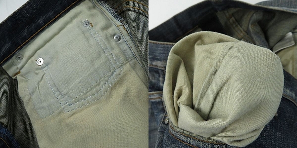 実際に弊社で買取させて頂いた【JPタグ】DIOR HOMME/ディオールオム 07AW Jake 加工デニム 7H311080585/28の画像 9枚目