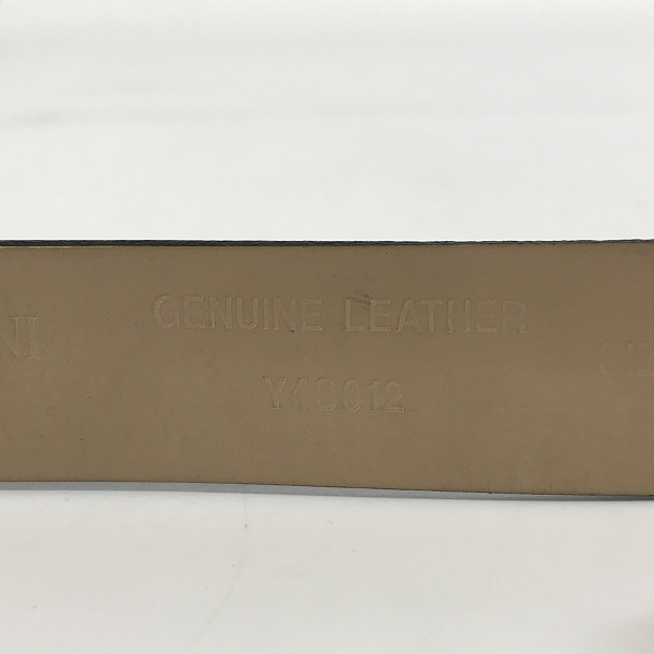 実際に弊社で買取させて頂いたEMPORIO ARMANI/エンポリオ アルマーニ レザーベルト Y4S012/54の画像 4枚目