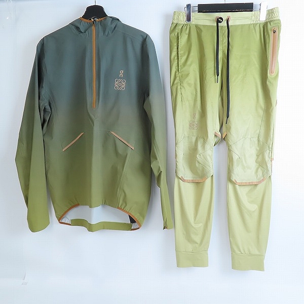 実際に弊社で買取させて頂いたLOEWE × On/ロエベ × オン  WATERPROOF ANORAK セットアップ/M