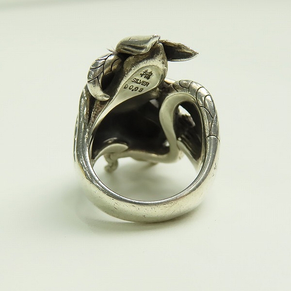 実際に弊社で買取させて頂いたBloody Mary/ブラッディマリー ノーチラスリング 16-16.5号の画像 4枚目