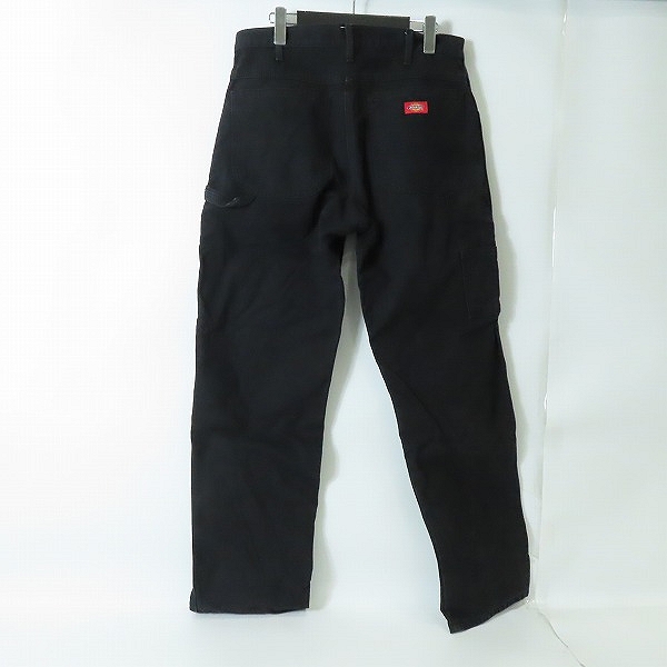 実際に弊社で買取させて頂いたDickies/ディッキーズ ダック地 ワークパンツ ブラック /32の画像 1枚目