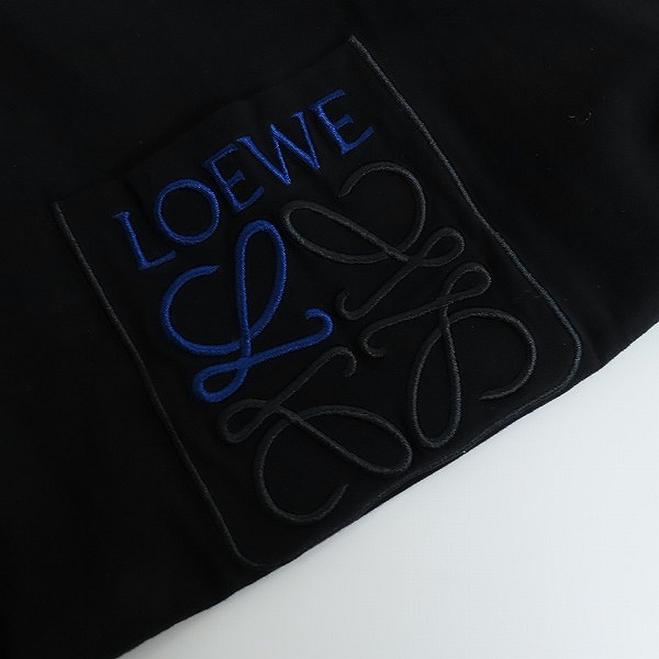 実際に弊社で買取させて頂いたLOEWE/ロエベ アナグラム ロゴ刺繍 ポケットTシャツ H526Y22X99/XSの画像 7枚目