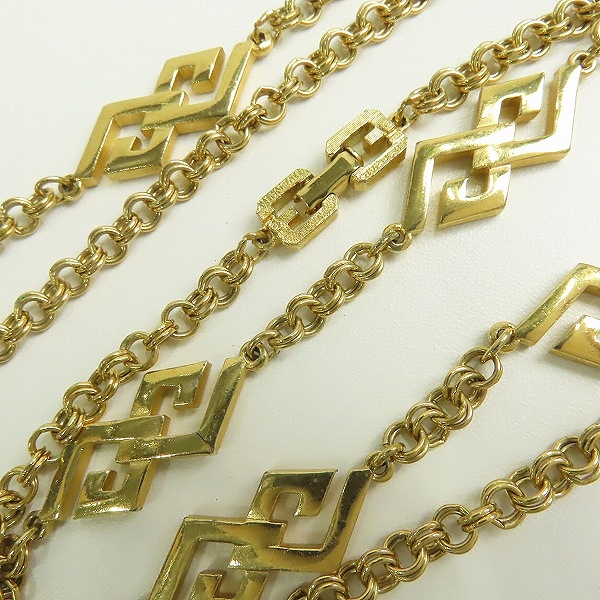 実際に弊社で買取させて頂いたGIVENCHY/ジバンシィ ロゴ リンクチェーンネックレス 