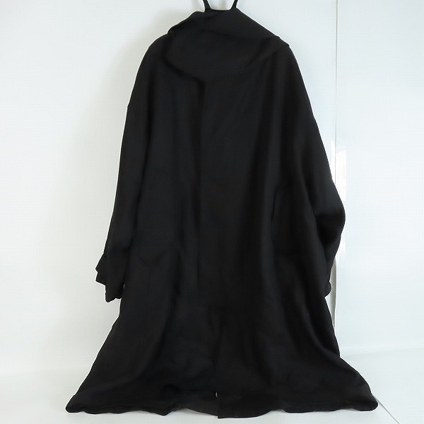 実際に弊社で買取させて頂いたJULIUS/ユリウス 23PS Oversize Hooded Coat/オーバーサイズ フーデッド コート 807COM1/3
