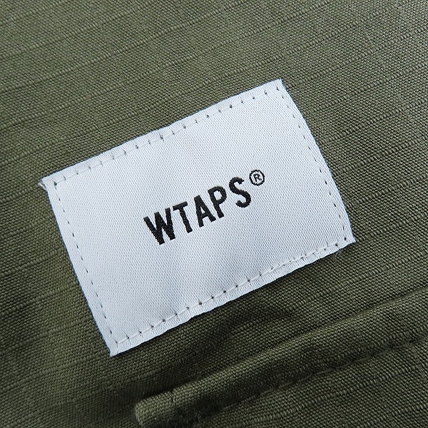 実際に弊社で買取させて頂いたWTAPS/ダブルタップス ジャングル 20AW JUNGLE/LS/NYCO.RIPSTOP. CORDURA ジャングル ジャケット 202WVDT-SHM01/3の画像 7枚目