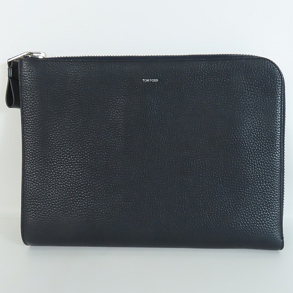 実際に弊社で買取させて頂いたTOM FORD/トムフォード レザー クラッチバッグ/セカンドバッグ
