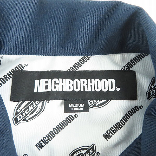 実際に弊社で買取させて頂いた【未使用】NEIGHBORHOOD/ネイバーフッド 23AW NH X DICKIES TYPE-2 JACKET/ワークジャケット/232EVDKN-JKM01/Mの画像 2枚目
