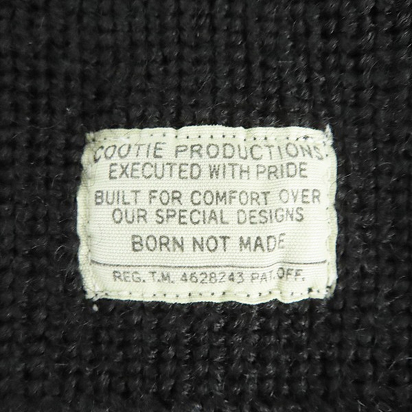 実際に弊社で買取させて頂いたCOOTIE/クーティー Vネック ジップ カーディガン Mの画像 3枚目