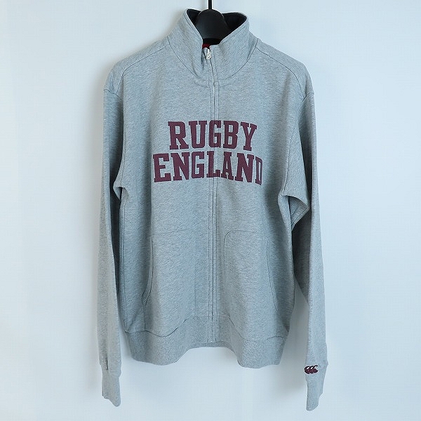 実際に弊社で買取させて頂いた【未使用】CANTERBURY/カンタベリー RUGGER SWEAT TRACK JACKETラガースウェットトラックジャケット RA43518/L