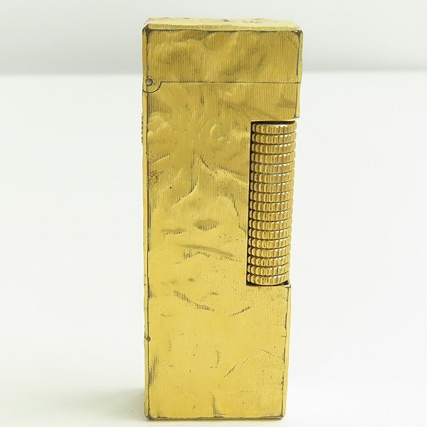 実際に弊社で買取させて頂いたdunhill/ダンヒル サイドローラー ガスライター ゴールドカラー