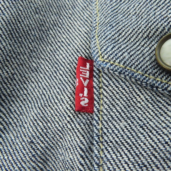 実際に弊社で買取させて頂いたLEVIS×BEAMS/リーバイス×ビームス THE INSIDE OUT COLLECTION デニムシャツ 84463-0000/Lの画像 5枚目