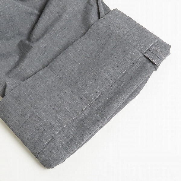 実際に弊社で買取させて頂いたBEAUTY&YOUTH UNITED ARROWS/ビューティーアンドユース T/C ストレッチ ワイド ノープリーツ パンツ 1214-139-5864/XLの画像 6枚目