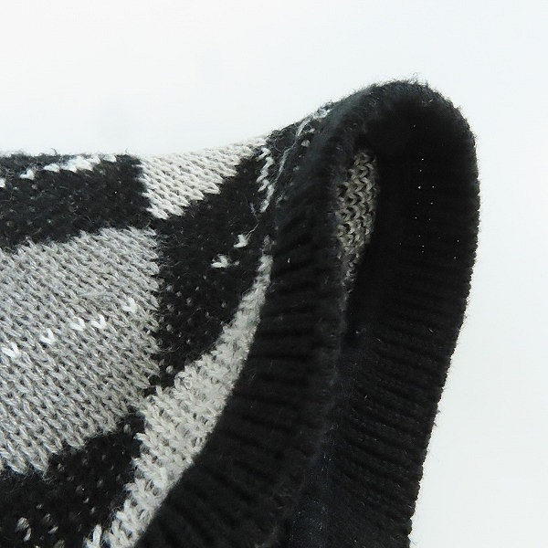 実際に弊社で買取させて頂いたANREALAGE/アンリアレイジ LOW ANGLE ARGYLE V-NECK VEST/ローアングル アーガイル Vネック ベスト/38の画像 5枚目