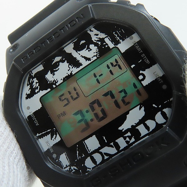 実際に弊社で買取させて頂いたG-SHOCK×KOSUKE KAWAMURA×BEAMS T/Gショック 別注 ''1 dollar bill shredded’’ DW 5600-E の画像 4枚目