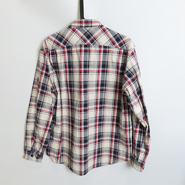 実際に弊社で買取させて頂いたBackChannel/バックチャンネル チェック柄 フランネルシャツ/Lの画像 1枚目