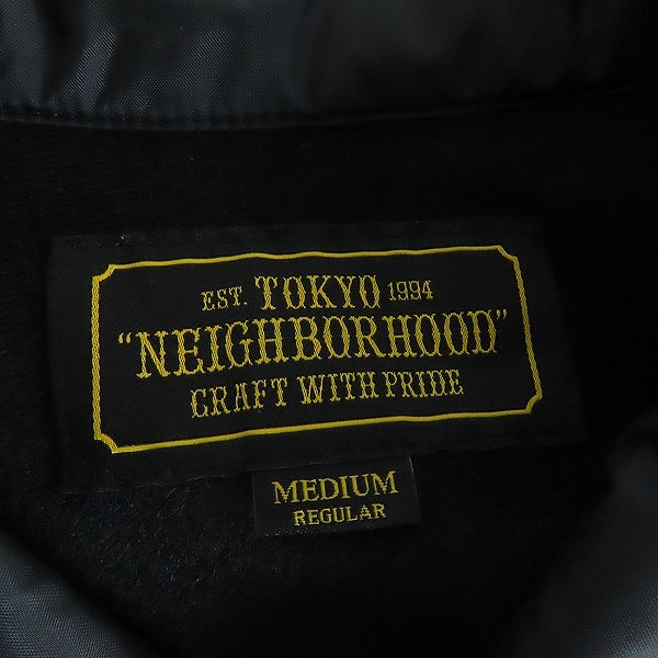実際に弊社で買取させて頂いたNEIGHBORHOOD/ネイバーフッド P-BROOKS/N-JKT コーチジャケット 172TSNH-JKM01S/Mの画像 2枚目