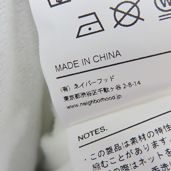 実際に弊社で買取させて頂いた【未使用】NEIGHBORHOOD/ネイバーフッド 23SS NH SHIBUYA.WINDBREAKER JACKET 231TSNH-JKM02S/Lの画像 5枚目