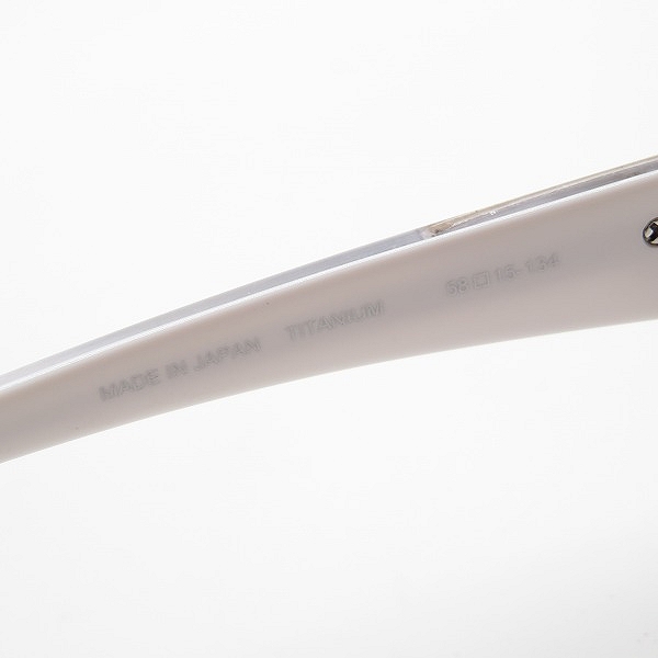 実際に弊社で買取させて頂いたSAMURAI SHO/サムライ翔 仁 リラックスライン メガネ/メガネフレーム/アイウェア SS-J215 ＃1の画像 6枚目