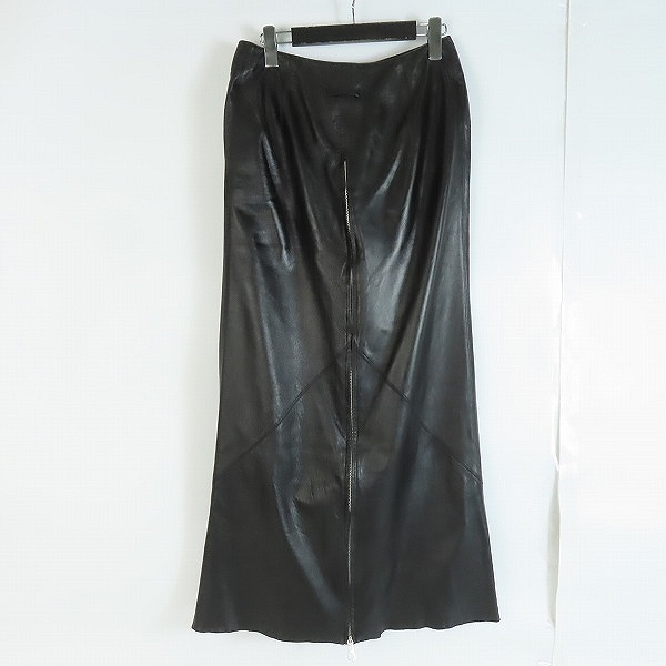 実際に弊社で買取させて頂いたJean Paul GAULTIER FEMME/ジャンポールゴルチエ ファム 2WAY レザーロングスカート ワイドパンツ/40の画像 7枚目