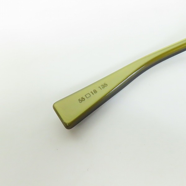 実際に弊社で買取させて頂いたalain mikli/アランミクリ TITANE アイウエア/メガネフレーム A0626-17の画像 7枚目