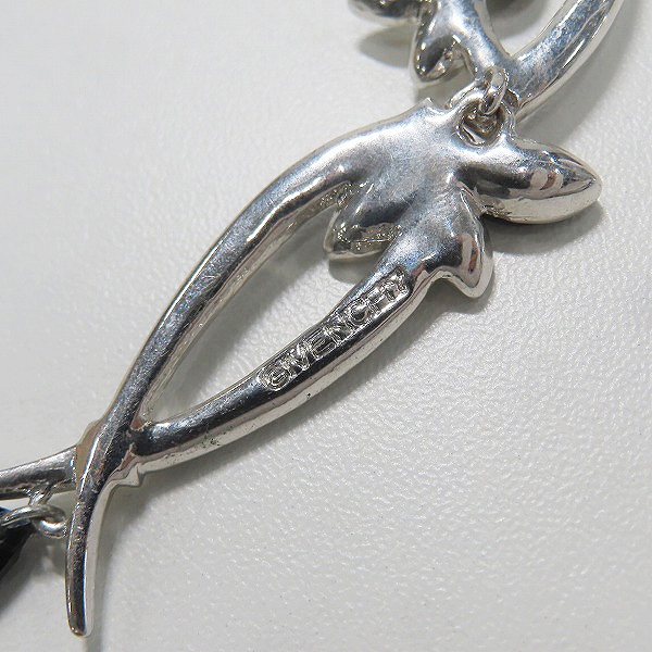 実際に弊社で買取させて頂いたGIVENCHY/ジバンシィ フラワードロップ ネックレスの画像 4枚目