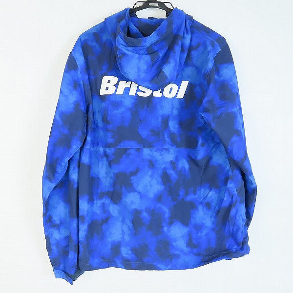 実際に弊社で買取させて頂いたF.C.Real Bristol/エフシーレアルブリストル 22SS/ナイロン フーデッド ブルゾン FCRB-220068/Mの画像 1枚目