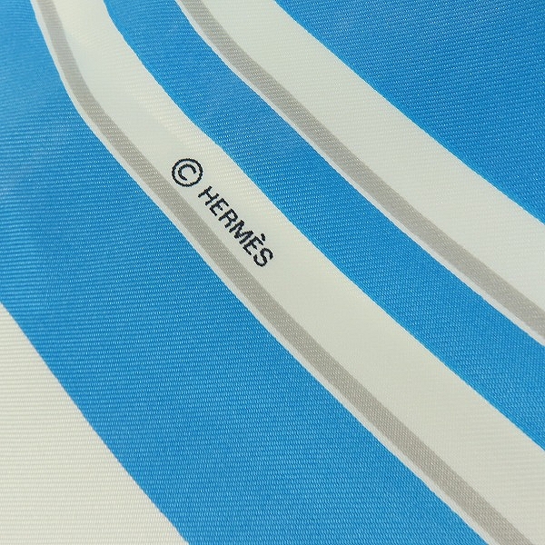 実際に弊社で買取させて頂いたHERMES/エルメス カレ90 BRIDES de GALA/式典用馬勒 シルク大判スカーフの画像 3枚目