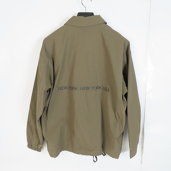 実際に弊社で買取させて頂いた【未使用】Manhattan Portage/マンハッタンポーテージ コーデュラナイロン ロゴプリント コーチジャケット/Lの画像 1枚目