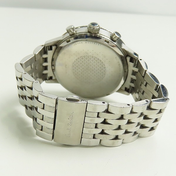 実際に弊社で買取させて頂いたPaul Smith/ポールスミス ステンレス クオーツ腕時計【動作未確認】の画像 3枚目