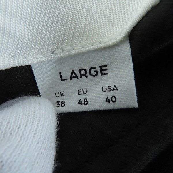 実際に弊社で買取させて頂いたH BEAUTY&YOUTH UNITED ARROWS/エイチ ビューティー&ユース WIDE TURN UP PANTS/ウールワイドパンツ 1214-104-7452/Lの画像 4枚目