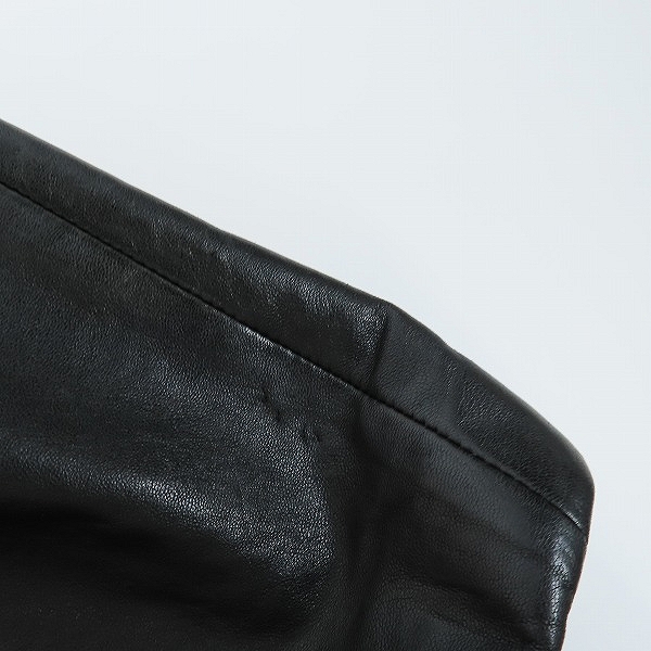実際に弊社で買取させて頂いたEMPORIO ARMANI/エンポリオアルマーニ レザージャケット 3Y1B96 1LAGZ/Sの画像 7枚目