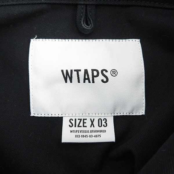 実際に弊社で買取させて頂いたWTAPS/ダブルタップス 21SS BUDS LS/COTTON.TWILL 211BRDT-SHM02 3の画像 2枚目