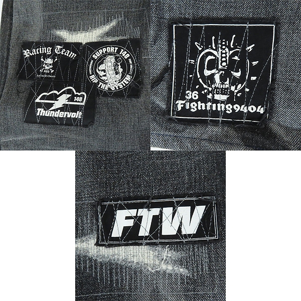 実際に弊社で買取させて頂いたNEIGHBORHOOD/ネイバーフッド 04  SAVAGE BASIC DENIM/サベージ デニム パンツ DCNH-PT-W07/Sの画像 7枚目