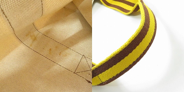 実際に弊社で買取させて頂いたHERMES/エルメス ボラボラ キャンパス トートバッグ の画像 8枚目