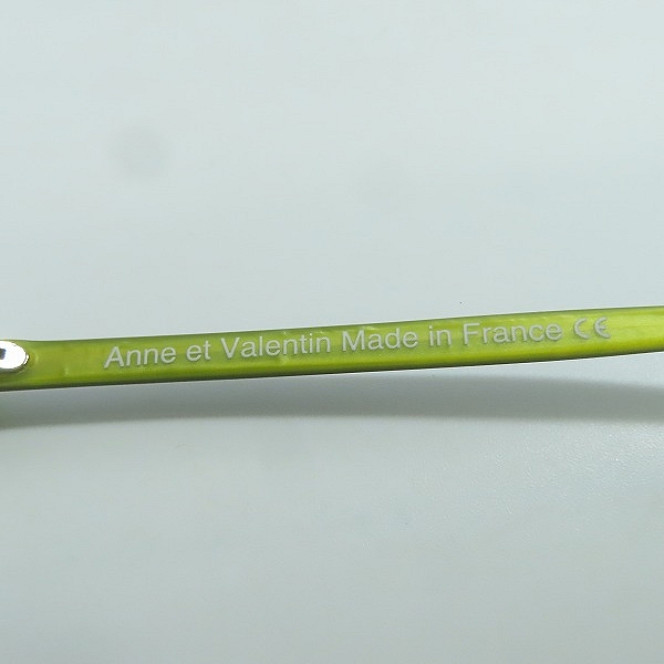 実際に弊社で買取させて頂いたAnne et Valentin/アンバレンタイン FAT 7R メガネフレームの画像 6枚目