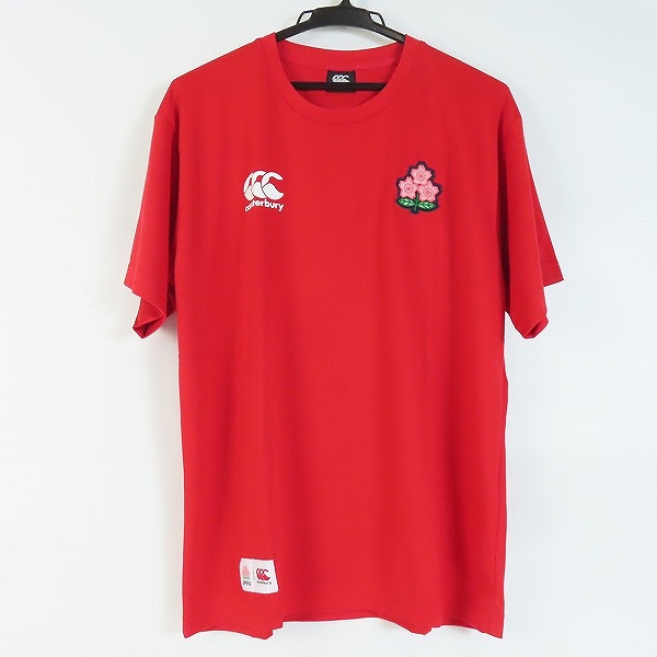 実際に弊社で買取させて頂いたCANTERBURY/カンタベリー ラグビー 半袖シャツ ジャパンワンチームティ /RA30300 /L