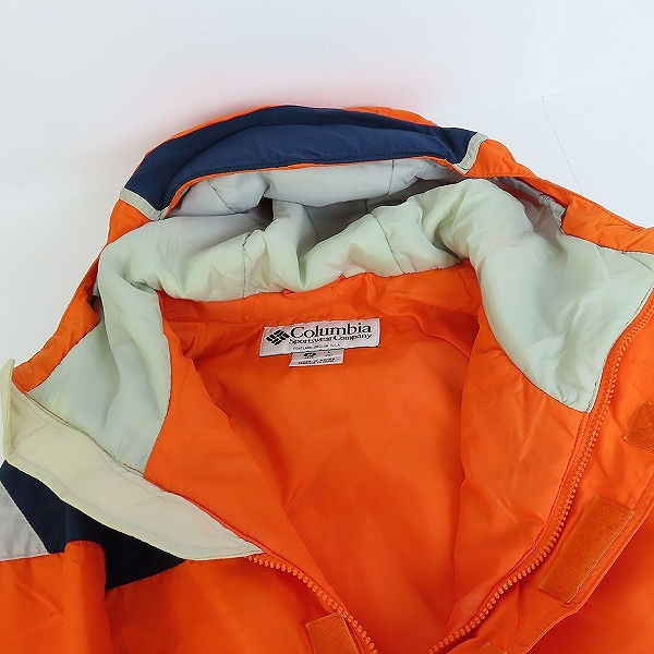 実際に弊社で買取させて頂いたColumbia Sportswear/コロンビアスポーツウェア 90Sヴィンテージ ハーフジップ ブルゾン/Lの画像 4枚目