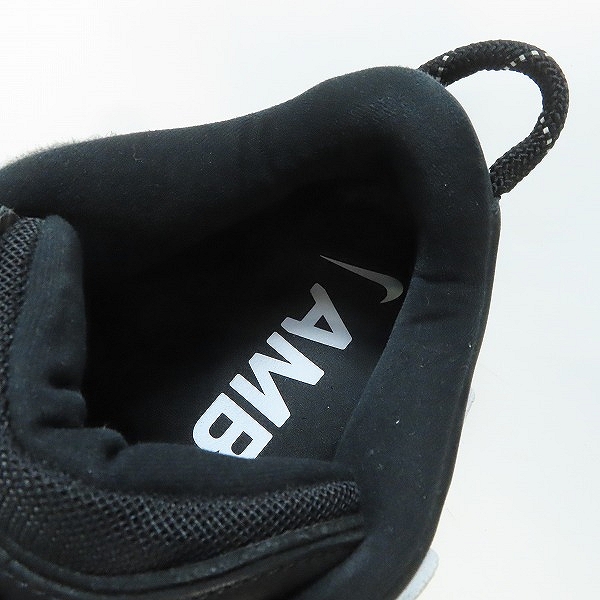 実際に弊社で買取させて頂いたNIKE×AMBUSH /ナイキ×アンブッシュ Air More Uptempo Low "Black and White" FB1299-001 29cmの画像 4枚目